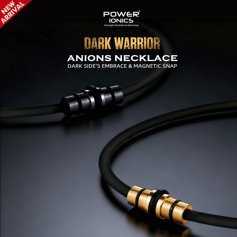 Ansi Chain - قلادة POWER IONICS Dark Warrior باللون