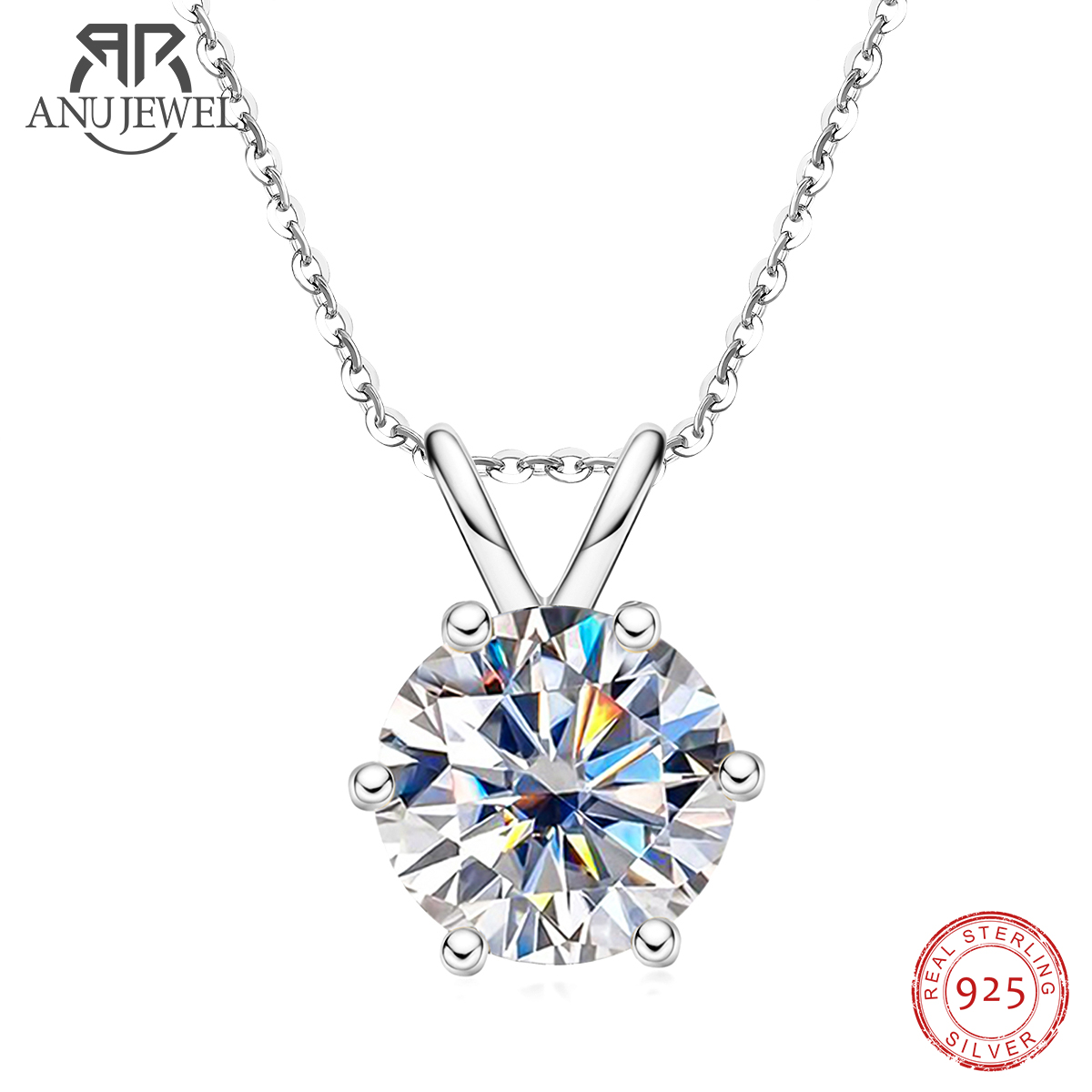 Ansi Chain - AnuJewel 1ct 3ct 5ct D اللون