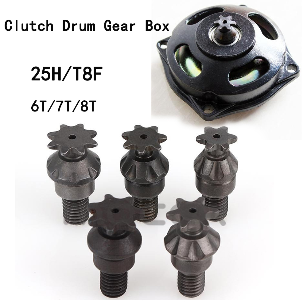 Chain Sprocket Set - 25H T8F 6/7/8 الأسنان مخلب طبل