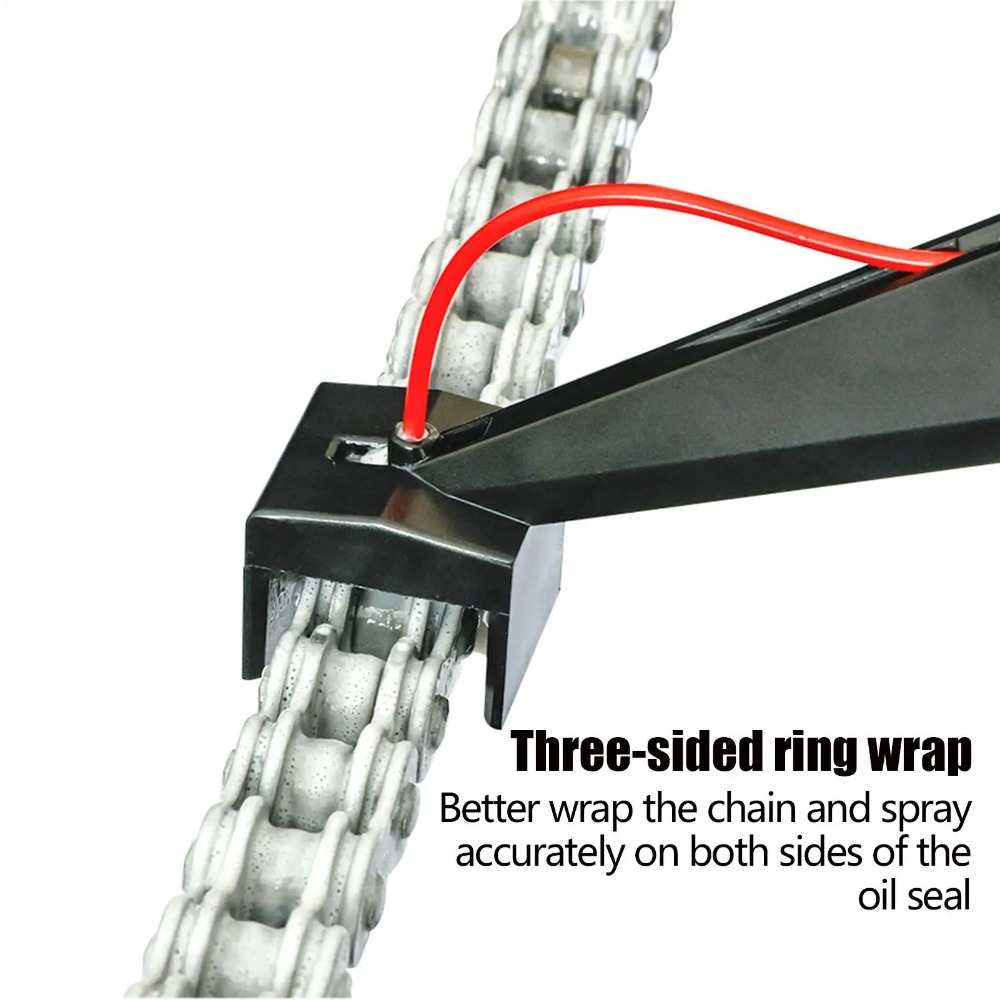 قطعتان من أدوات تزييت سلسلة ال - مراجعة Chain Kit Motorcycle وسعره