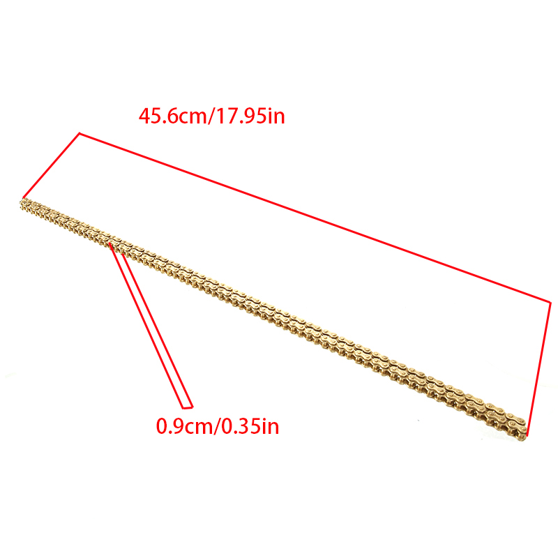 سلسلة 25H 114 ذهبية، سلسلة 25H - مراجعة Bike Chain وسعره